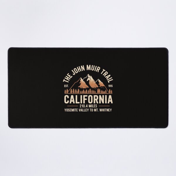 Item preview, John Muir Trail California Backpacking Trail Hiking designed and sold by ForestMmost.
