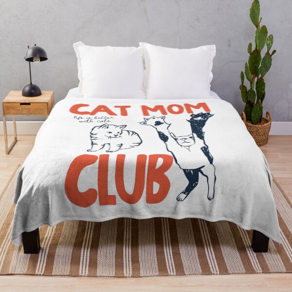 Item preview, Cat Mom Club Life is Better with Cats Mother's Day designed and sold by vynliazarthar.
