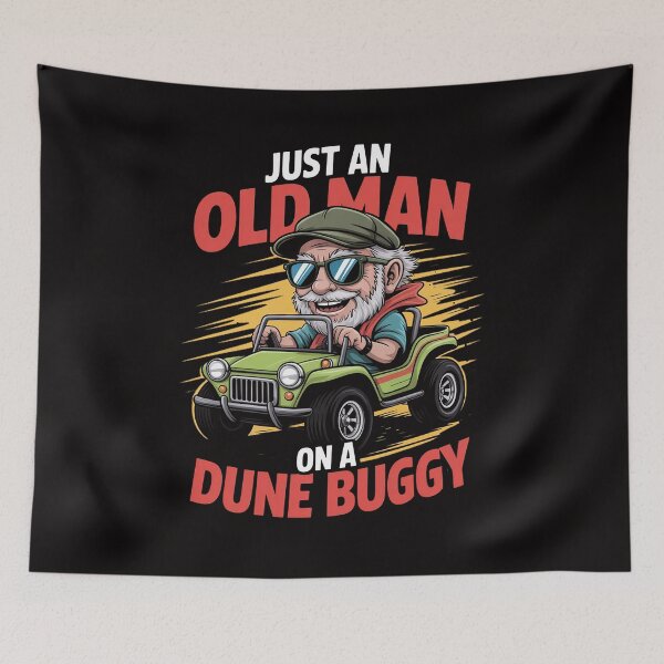 Item preview, Just an Old Man on a Dune Buggy designed and sold by ForestMmost.