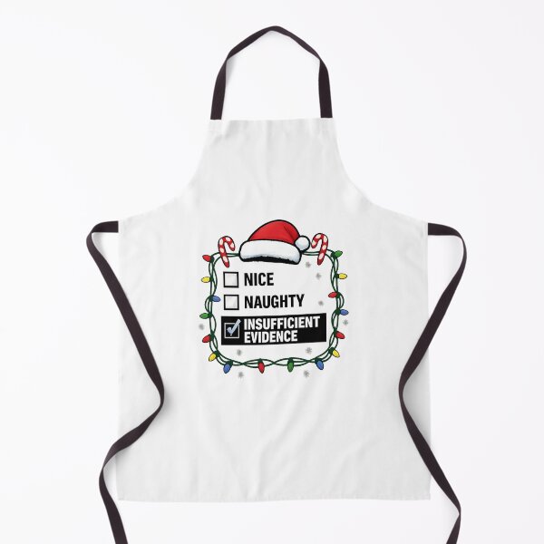 Item preview, Insufficient Evidence Christmas Checklist | Funny Holiday Design designed and sold by DailyDrivesct.