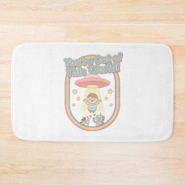 Item preview, Kawaii You're Out of This World Mascot for Space Lover designed and sold by chattsuede.