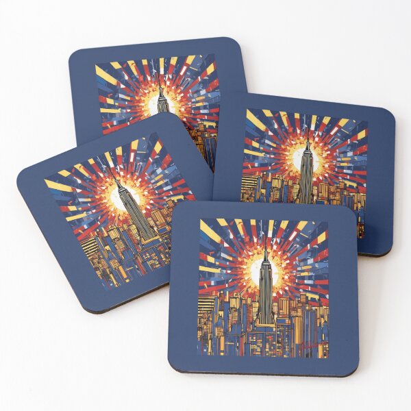 Item preview, "New Year's Celebration in New York" designed and sold by Artisticanvas.