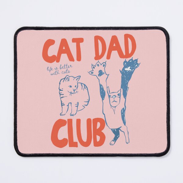 Item preview, Cat Dad Club Life is Better with Cats Father's Day Cat Dad designed and sold by vynliazarthar.