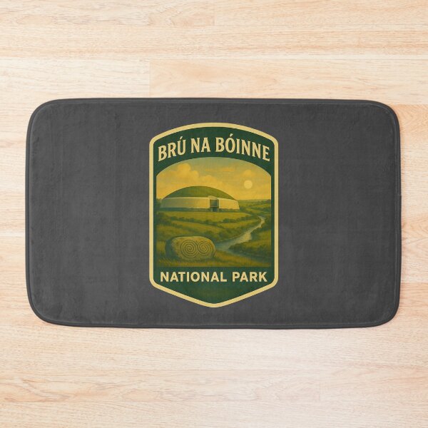 Item preview, Vintage Ireland Landscape Art Print: Boyne Valley designed and sold by PinUpPizzazz.
