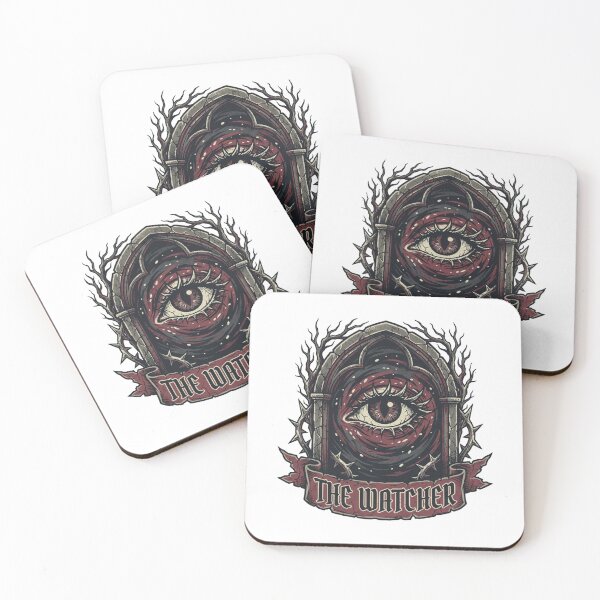 Item preview, The Watcher Gothic Eye Dark Art Occult Symbolism Illustration designed and sold by chattsuede.
