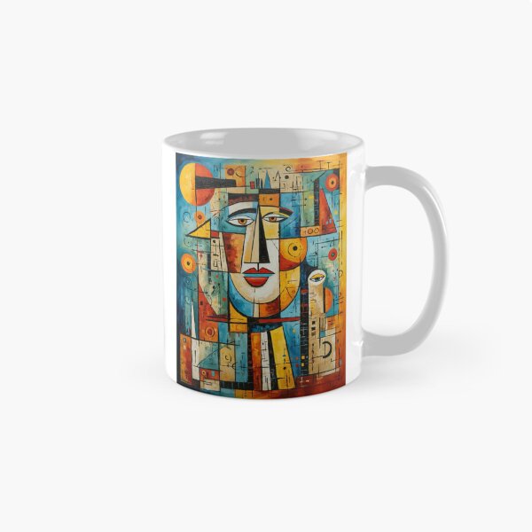 Item preview, Abstract Cubist Face designed and sold by Nox Studios.