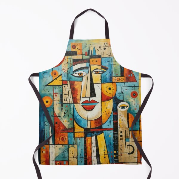 Item preview, Abstract Cubist Face designed and sold by Nox Studios.