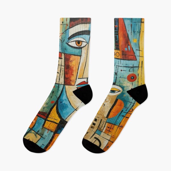 Item preview, Abstract Cubist Face designed and sold by Nox Studios.