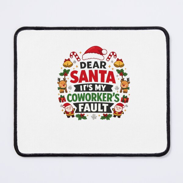 Item preview, Dear Santa It’s My Coworker’s Fault Shirt | Funny Christmas Work Shirt | Office Holiday Humor Tee | Festive Coworker Gift designed and sold by DailyDrivesct.
