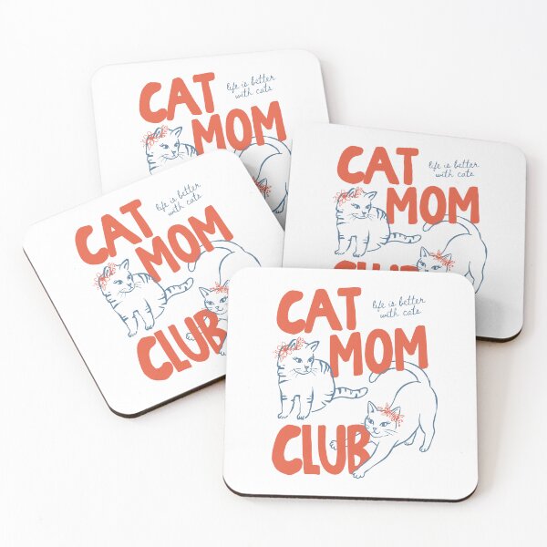 Item preview, Cat Mom Club Life is Better with Cats Mother's Day Cat Mom  designed and sold by vynliazarthar.
