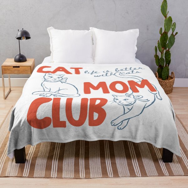Item preview, Cat Mom Club Life is Better with Cats Mother's Day designed and sold by vynliazarthar.