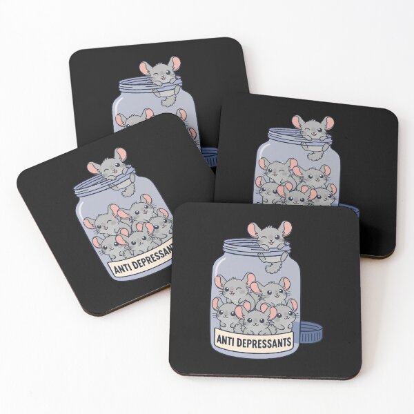 Item preview, Funny Chinchilla Anti Depressant Jar Animal Lover Boys Girls Kids designed and sold by rafaeltto.