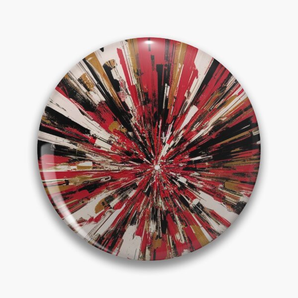 Item preview, Red Gold Abstract Speed Burst Explosion designed and sold by Ed & Harmony.