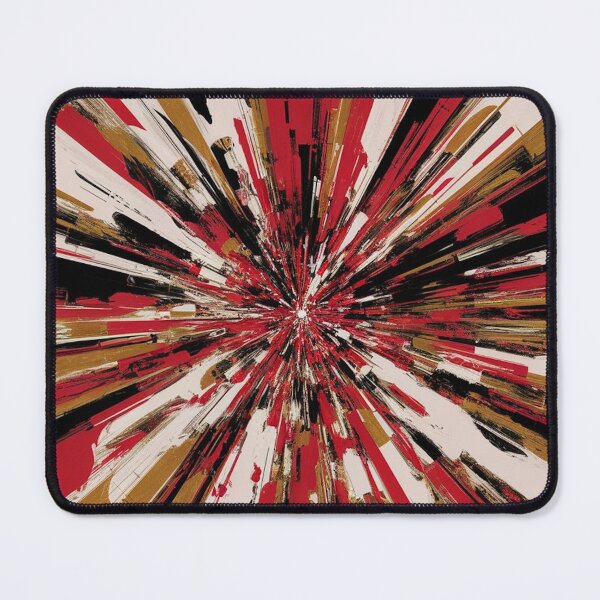 Item preview, Red Gold Abstract Speed Burst Explosion designed and sold by Ed & Harmony.