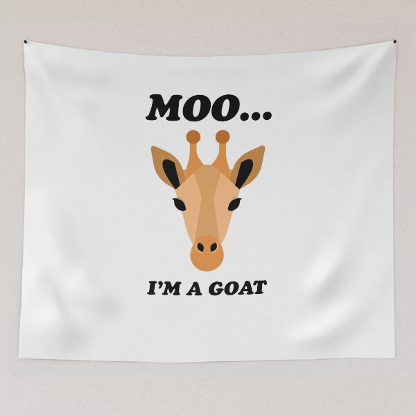 Item preview, Moo I'M A Goat V3 designed and sold by TeeTimeGuys.