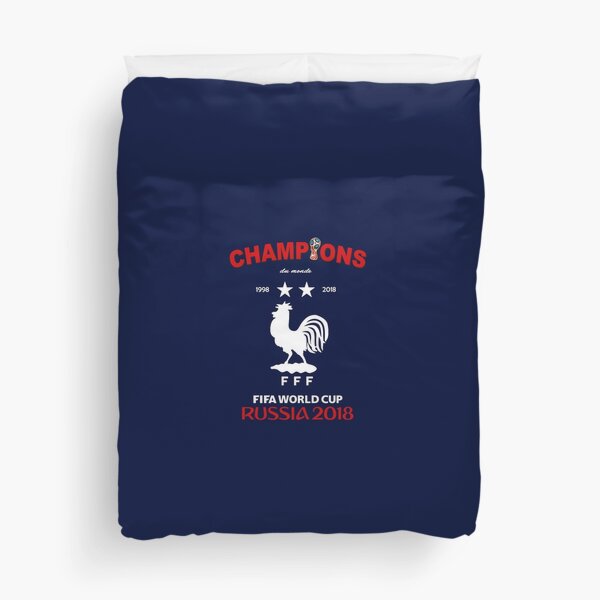 Champions du monde France 2018 World Cup Duvet Cover