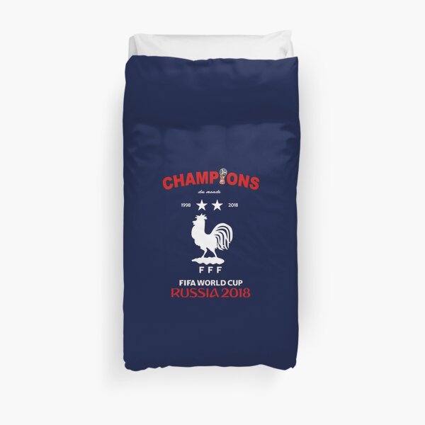 Champions du monde France 2018 Coupe du Monde Housse de couette