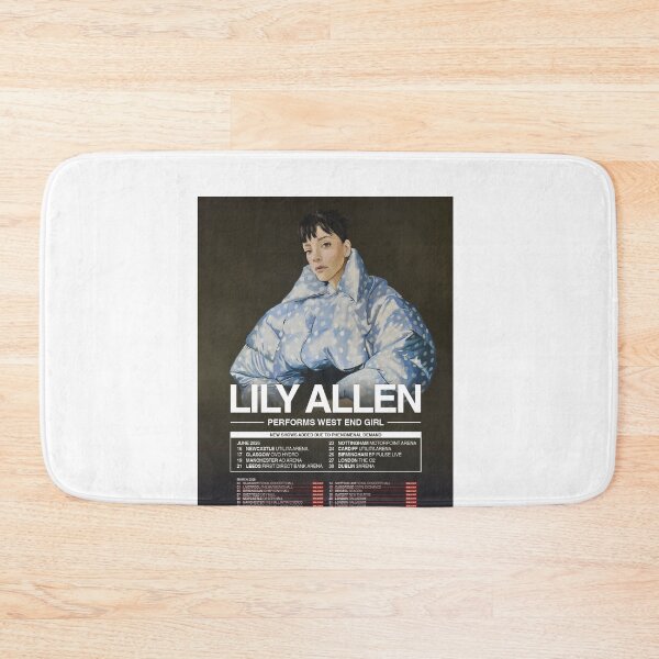 Item preview, lily allen west end girl tour 2026 poster designed and sold by blola330.