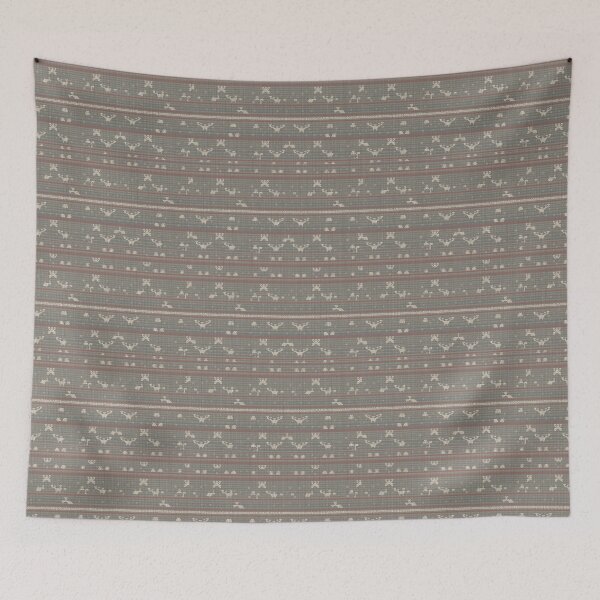 Item preview,  Minimal Nordic Retro Christmas Knit Pattern designed and sold by BeeStylishTees.