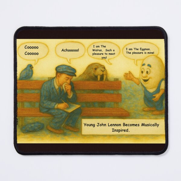 Item preview, Park Bench Puns & Musical Whimsy designed and sold by Rick London Gifts.