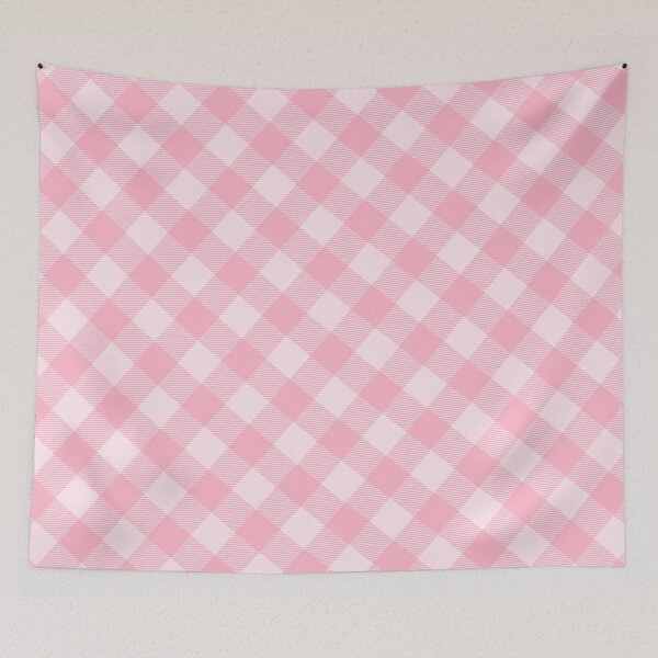 Item preview, Pink  Scottish Plaid Gingham - Abstract Geometric Shape Pattern - Unique Gifts For Women designed and sold by RoyalStarsPatts.
