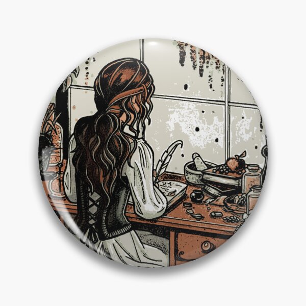 Item preview, Mabel at her desk - Mabel's Mask designed and sold by Lauren Eldridge-Murray.