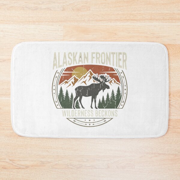 Item preview, Alaskan Frontier Wilderness Regions Retro Vintage Graphic for Nature Lover designed and sold by chattsuede.