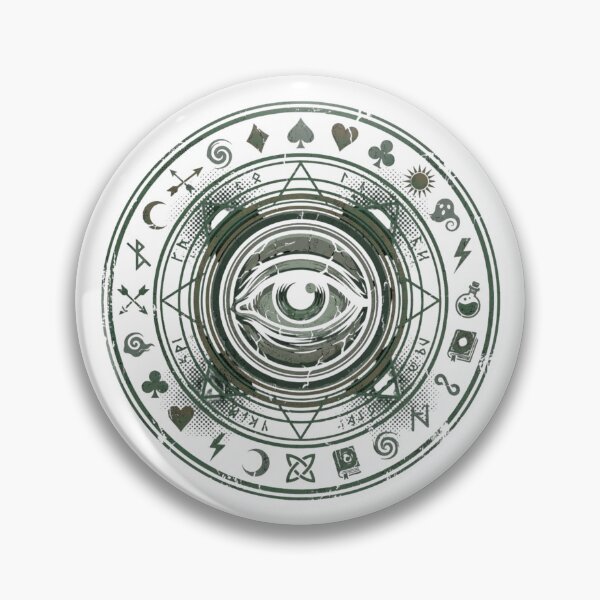 Item preview, Vintage Occult All Seeing Eye Mystic Symbol Esoteric designed and sold by chattsuede.