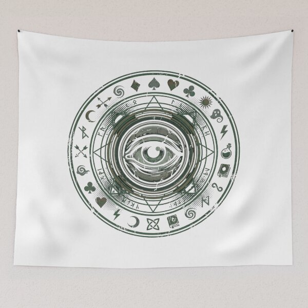 Item preview, Vintage Occult All Seeing Eye Mystic Symbol Esoteric designed and sold by chattsuede.