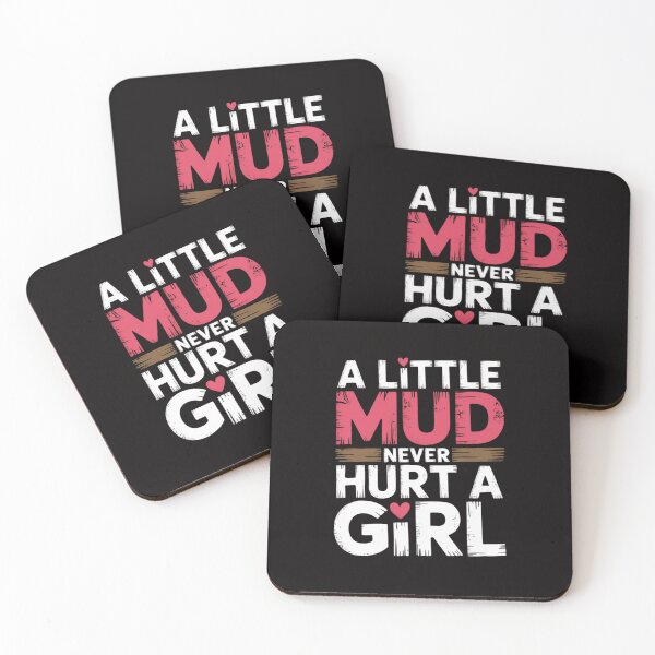 Item preview, Womens Mud Run Princess Little Mud Never Hurt a Girl Team Girls ATV designed and sold by ForestMmost.