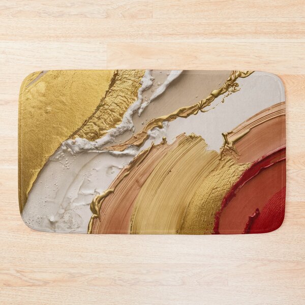 Item preview, Luxury Gold Leaf Abstract Geode Art designed and sold by Ed & Harmony.