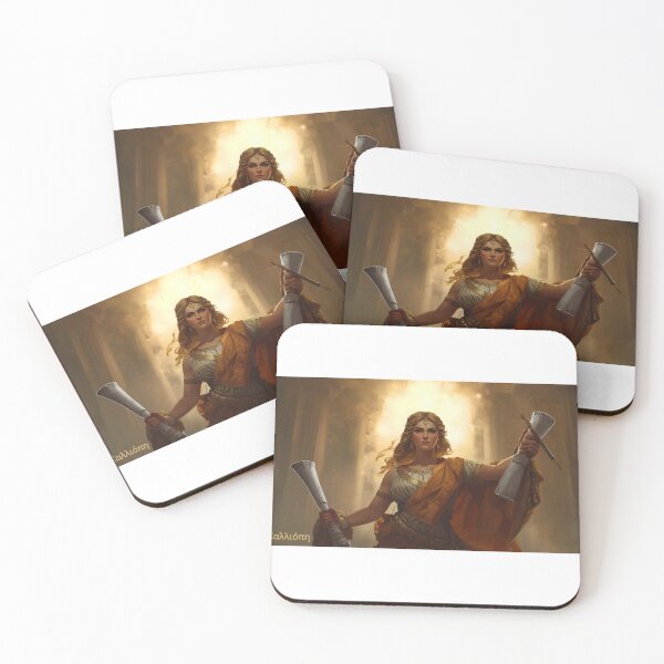 Item preview, Calliope – Muse of Epic Poetry | Greek Mythology Fantasy Art designed and sold by GreennieArt.