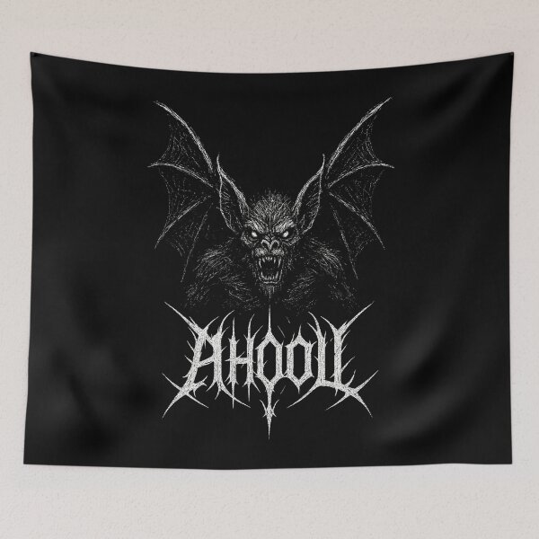 Item preview, Ahool Cryptid Bat Demon – Dark Horror Myth Art designed and sold by Mortisigil.