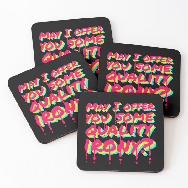 Item preview, May I Offer You Some Quality Irony Joke Fun Quote designed and sold by shirt-o-mat.