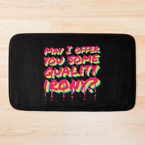 Item preview, May I Offer You Some Quality Irony Joke Fun Quote designed and sold by shirt-o-mat.