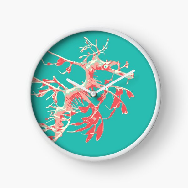 Item preview, Leafy Sea Dragon Australian marine animal orange blue designed and sold by blueidesign.