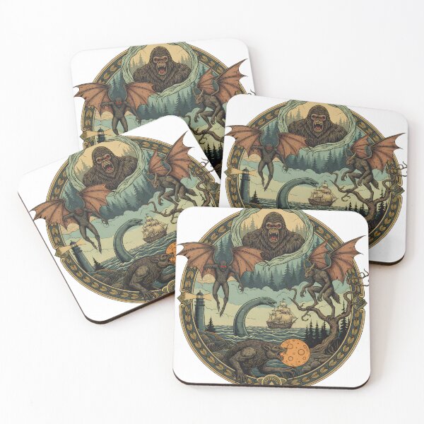 Item preview, Cryptids of the World designed and sold by SketchWithLight.