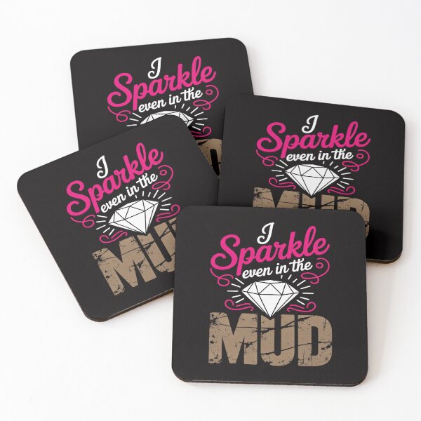 Item preview, Mud Run, Girls Team, ATV Adventure, Quad Biking, Sparkle Theme, Outdoor Fun, Fitness Challenge, Team Spirit, Girl Power, Mud Race designed and sold by ForestMmost.