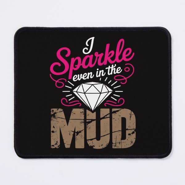Item preview, Mud Run, Girls Team, ATV Adventure, Quad Biking, Sparkle Theme, Outdoor Fun, Fitness Challenge, Team Spirit, Girl Power, Mud Race designed and sold by ForestMmost.
