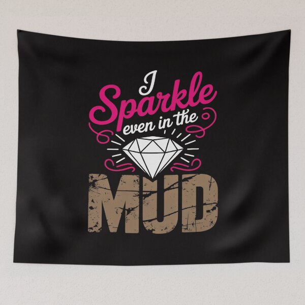 Item preview, Mud Run, Girls Team, ATV Adventure, Quad Biking, Sparkle Theme, Outdoor Fun, Fitness Challenge, Team Spirit, Girl Power, Mud Race designed and sold by ForestMmost.