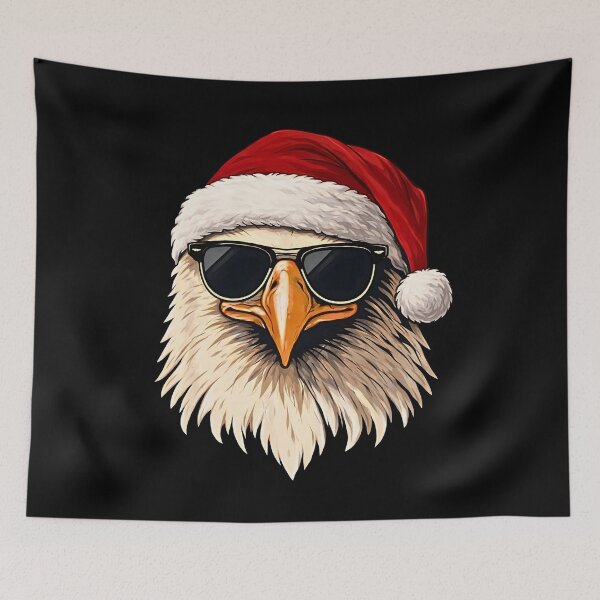 Item preview, Cool Eagle Santa Sunglasses Christmas designed and sold by JerdbordinShop.