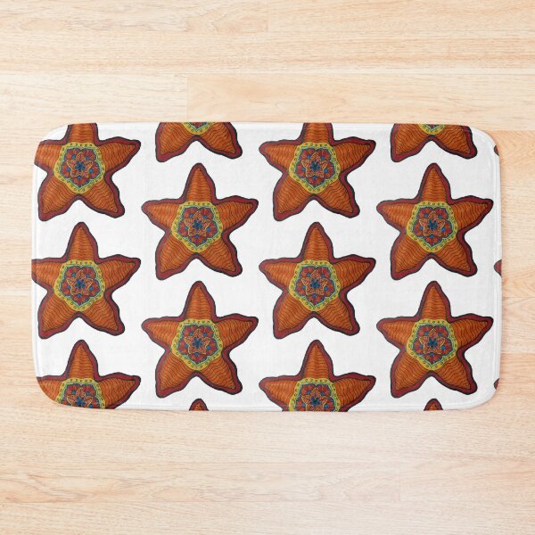 Item preview, orange starfish designed and sold by Goozeling.