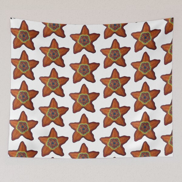 Item preview, orange starfish designed and sold by Goozeling.