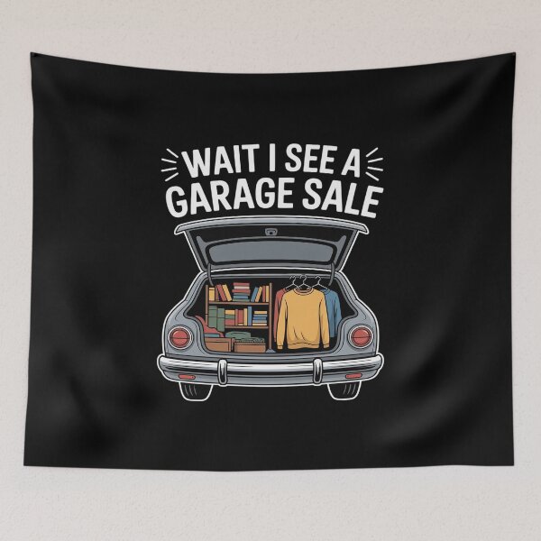 Aperçu de l'œuvre Attendez, je vois un vide-grenier, une brocante, une collection d'antiquités créée et vendue par skanderio.