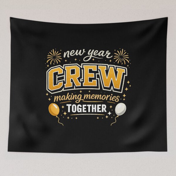 Item preview, New Year Crew Shirt | Making Memories Together | Family & Friends New Year T-Shirt | Festive Group Celebration Tee designed and sold by DailyDrivesct.