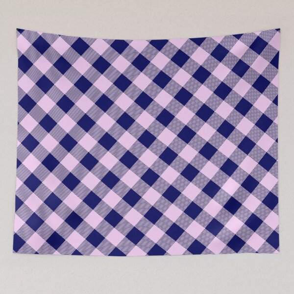 Item preview, Purple Woven Plaid Gingham - Abstract Geometric Shape Pattern - Wedding Gifts designed and sold by RoyalStarsPatts.