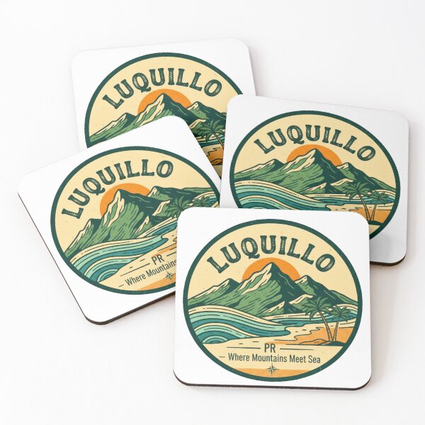 Item preview, Luquillo Puerto Rico 'Mountains Meet Sea' Nature Travel Vibe T-Shirt, PR Island Adventure Gear, Tropical Beach & Hike Apparel designed and sold by FitEnvy.