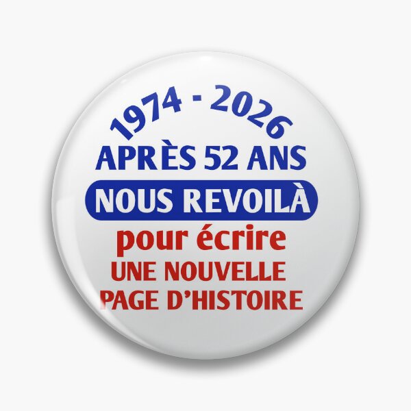 Item preview, 1974 - 2026 after 52 years, we are back to write a new page of history. designed and sold by tedfydesign.