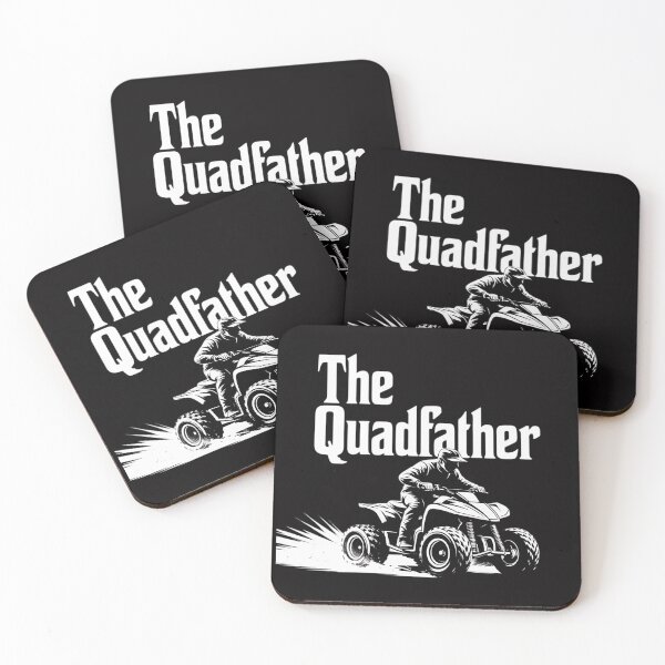 Item preview, The Quadfather ATV Four Wheeler Quad Bike Gift designed and sold by berniceschm.