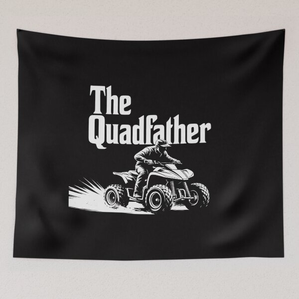 Item preview, The Quadfather ATV Four Wheeler Quad Bike Gift designed and sold by berniceschm.